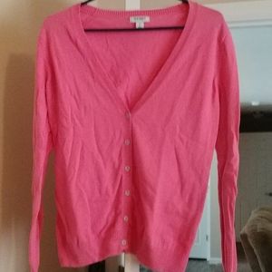 💎💎Pink button up cardigan